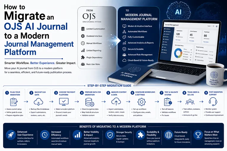 How to Migrate an OJS AI Journal to a Modern Journal Management Platform